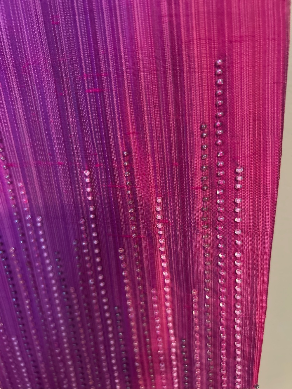 Muse silk skirt with fringe - Picture 12 of 15